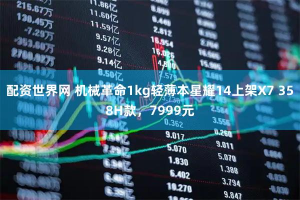配资世界网 机械革命1kg轻薄本星耀14上架X7 358H款，7999元